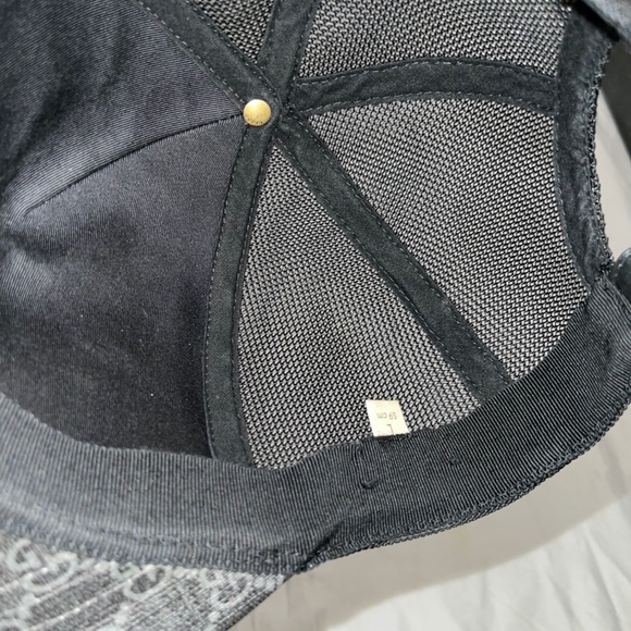 Kingsnake print GG Supreme baseball hat - Picture 4 of 5